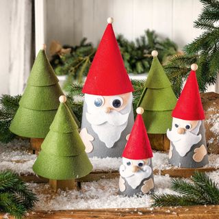 Basteln mit Filz für Weihnachten