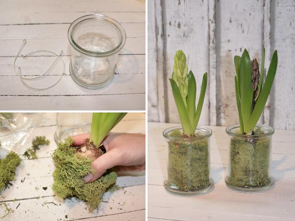 Blumen Im Glas Frühlingsdeko einfach selbermachen