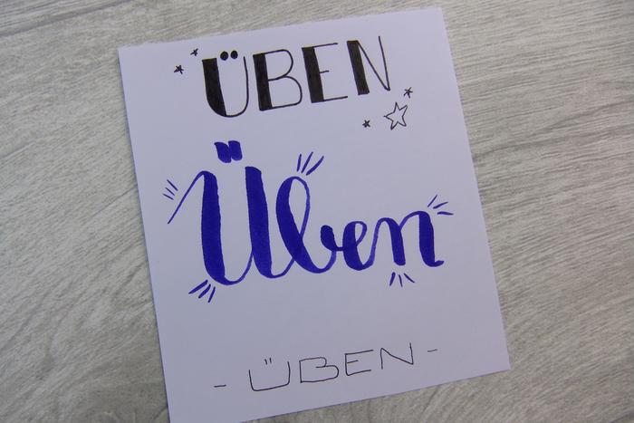 Hand lettering Tutorial 5