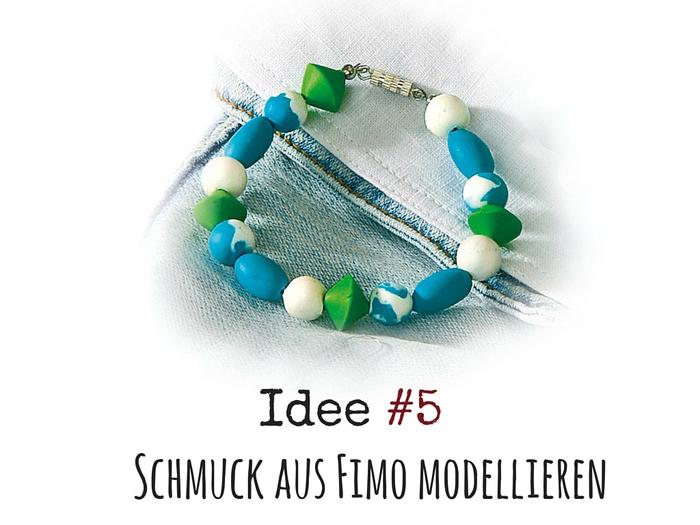 Einfache Ideen zum Selbermachen von Schmuck mit Fimo